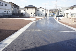 伝法滝下二期分譲地：全景(東側から撮影)